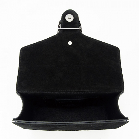 Geanta mica din piele naturala 8936 120 Negru [6]