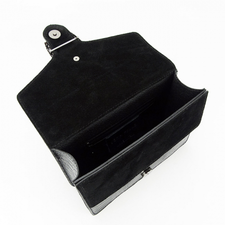 Geanta mica din piele naturala 8936 120 Negru [7]