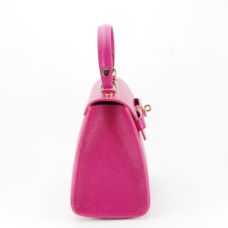 Geanta din piele naturala 8949 121 Fucsia [2]