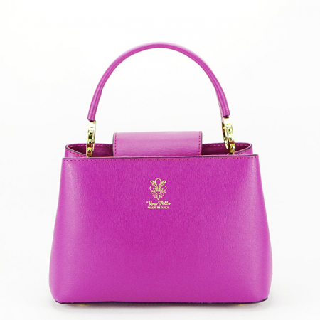 Genti mici - Geanta din piele naturala 8950 120 Fucsia