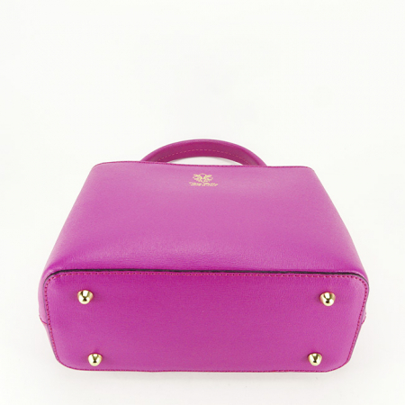 Geanta din piele naturala 8950 120 Fucsia [5]