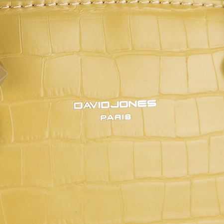 Geanta David Jones Paris galben mustar CM6432 16 [5]