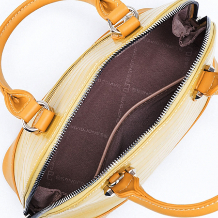 Geanta David Jones Paris galben mustar CM6432 16 [2]