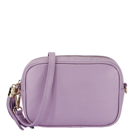 Accesorii - Geanta mica mov lavanda din piele naturala 1533 123