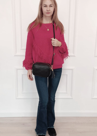 Geanta mica neagra din piele naturala 1533 123 [1]