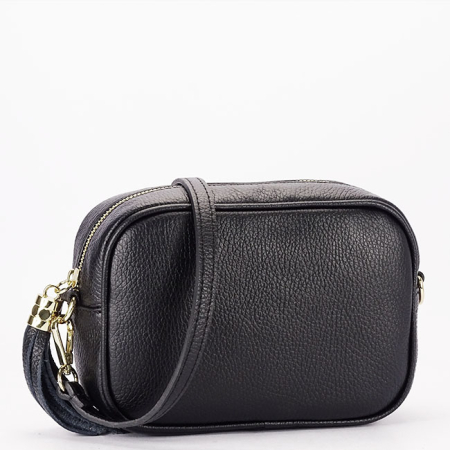 Geanta mica neagra din piele naturala 1533 123 [2]