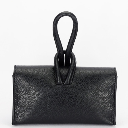 Geanta mica neagra din piele naturala 1732 123 [5]