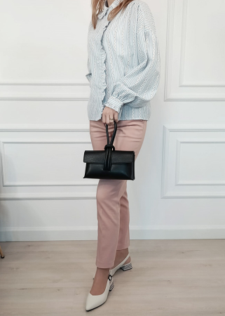 Geanta mica neagra din piele naturala 1732 123 [2]