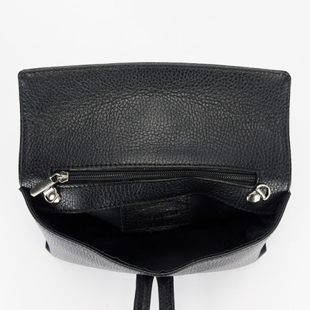 Geanta mica neagra din piele naturala 1732 123 [8]