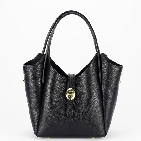 Accesorii - Geanta mica neagra din piele naturala 2057 131