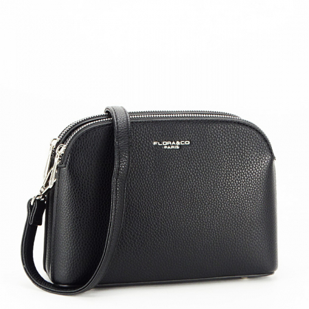 Geanta mica neagra Flora&CO F8503 14 [1]