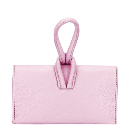 Geanta mica roz din piele naturala 1732 123 [5]