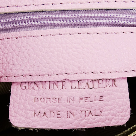 Geanta mica roz din piele naturala 1732 123 [10]