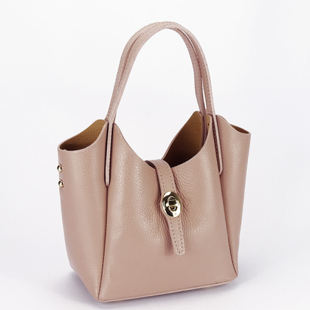 Accesorii - Geanta mica roz din piele naturala 2057 131