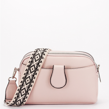 Noutati - Geanta mica roz Flora&CO F2328 14