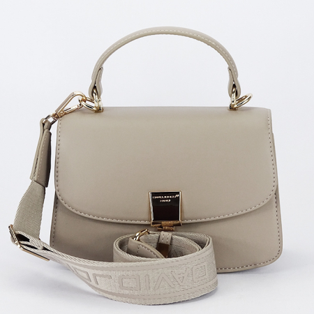 Genti mici - Geanta mica taupe David Jones Paris CM7288 14