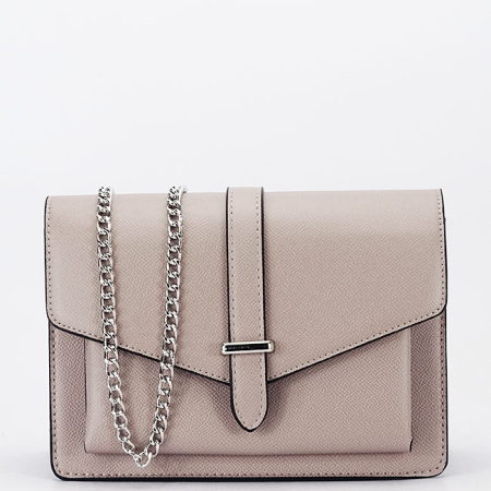 Clutch - Geanta mica taupe Flora&CO F6743 14