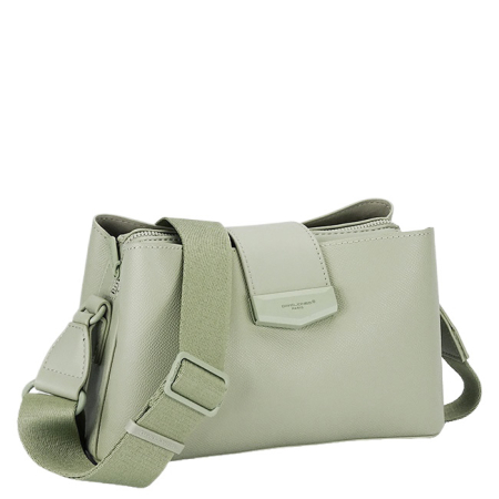 Accesorii - Geanta mica verde deschis crossbody David Jones Paris CM8303 15