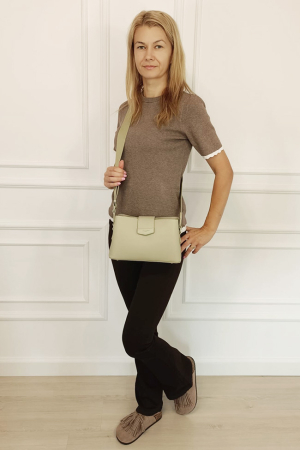 Geanta mica verde deschis crossbody David Jones Paris CM8303 15 [1]