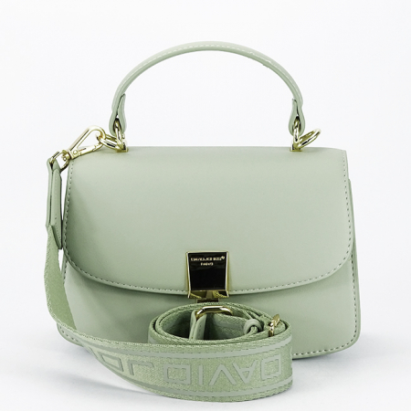 Genti mici - Geanta mica verde deschis David Jones Paris CM7288 14