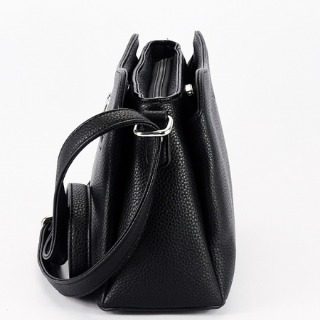 Geanta neagra casual Flora&CO Paris F2516 M9 [3]