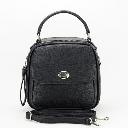 Geanta neagra casual Flora&CO Paris F8508 126 [4]