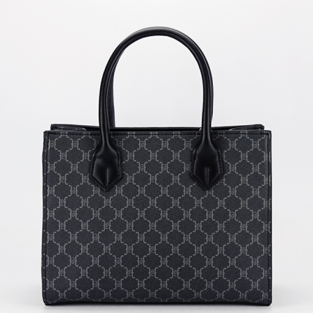 Geanta neagra cu imprimeu Acacia Paris G-24254 12 [3]