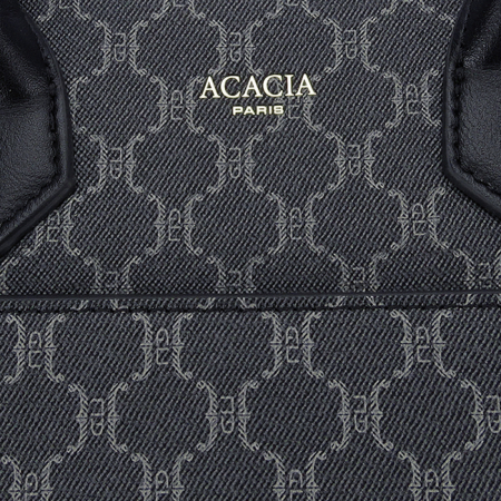 Geanta neagra cu imprimeu Acacia Paris G-24254 12 [8]