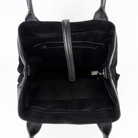 Geanta mare neagra din piele naturala 1896 M9 [8]