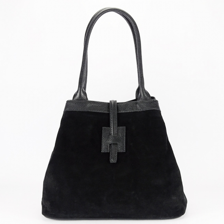 Geanta mare neagra din piele naturala 1896 M9 [2]