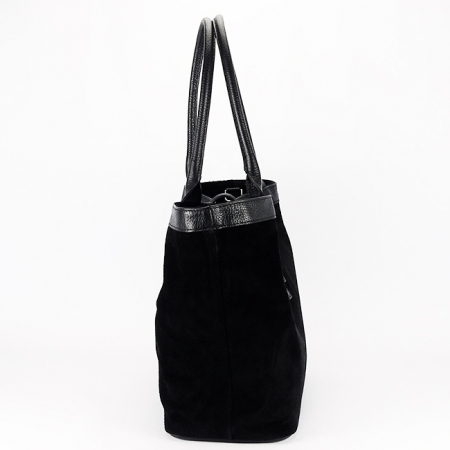 Geanta mare neagra din piele naturala 1896 M9 [4]