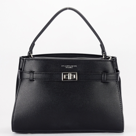 Femei - Geanta neagra dama Flora&Co Paris F8541 14