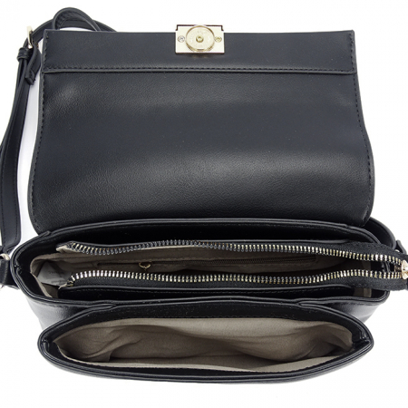 Geanta neagra David Jones Paris 7182-1 15 [5]