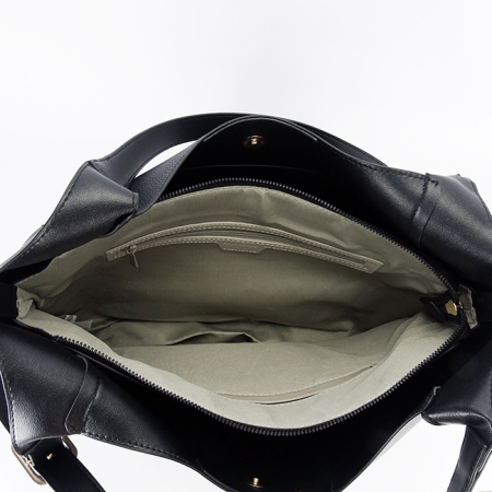 Geanta neagra David Jones Paris de talie mare CM8456 M13 [7]
