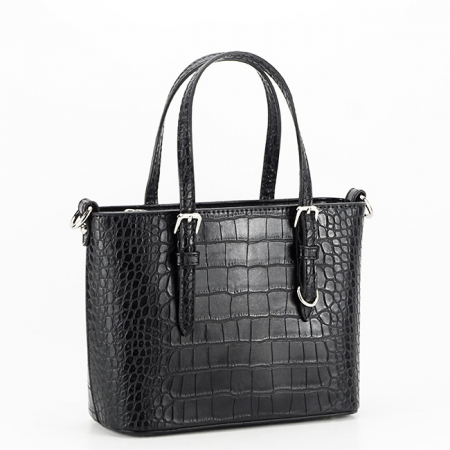 Geanta neagra de talie mica X8031 14 [3]