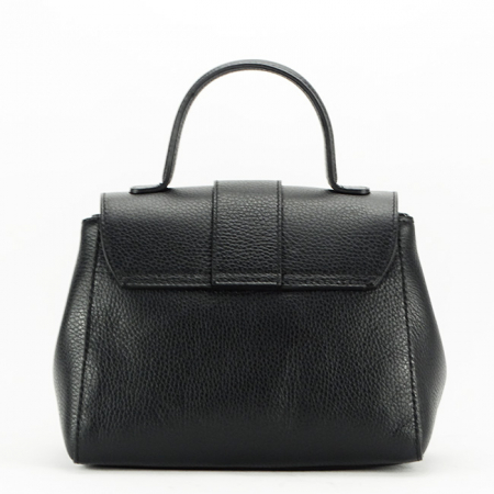 Geanta din piele naturala  neagra 1047 123 [5]