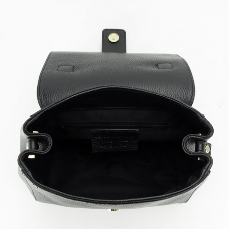 Geanta din piele naturala  neagra 1047 123 [7]