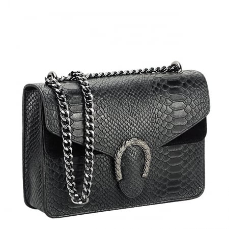 Genti mici - Geanta neagra din piele naturala 1524 123