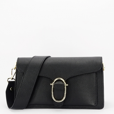 Genti mici - Geanta neagra din piele naturala 1683 126