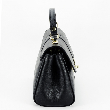 Geanta neagra din piele naturala 1724 132 [2]