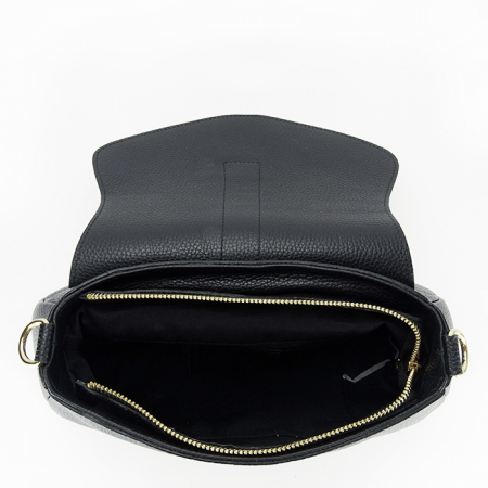 Geanta neagra din piele naturala 1755 125 [6]