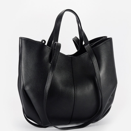 Geanta neagra din piele naturala 1799 128 [3]