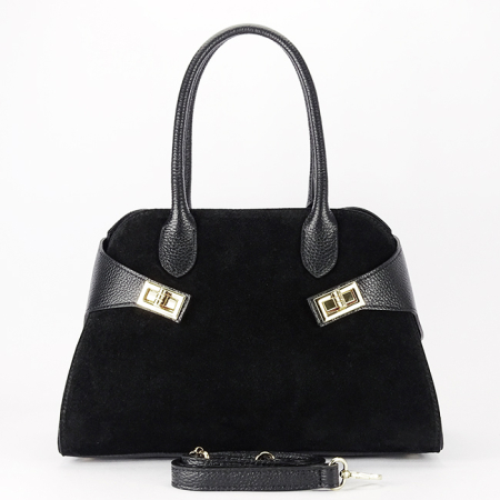 Geanta neagra din piele naturala 1895 130 [5]