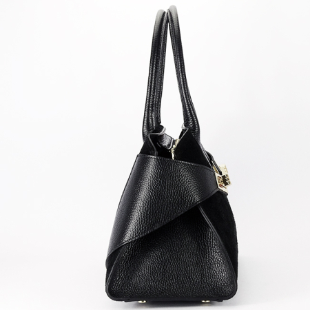 Geanta neagra din piele naturala 1895 130 [3]