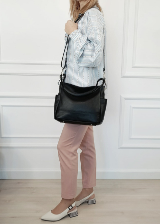 Geanta neagra din piele naturala 2047 123 [4]