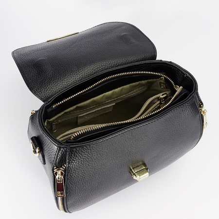 Geanta neagra din piele naturala 2095 127 [8]