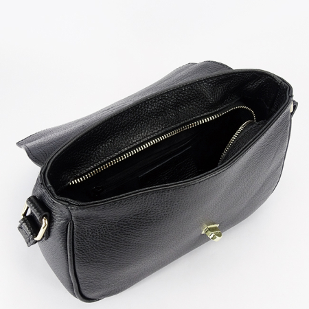 Geanta neagra din piele naturala 8911 128 [7]