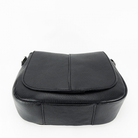 Geanta din piele naturala 8960 123 Negru [5]
