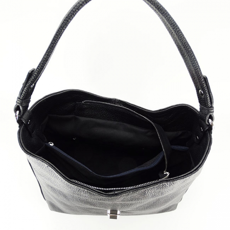 Geanta neagra din piele naturala 8963 124 [6]