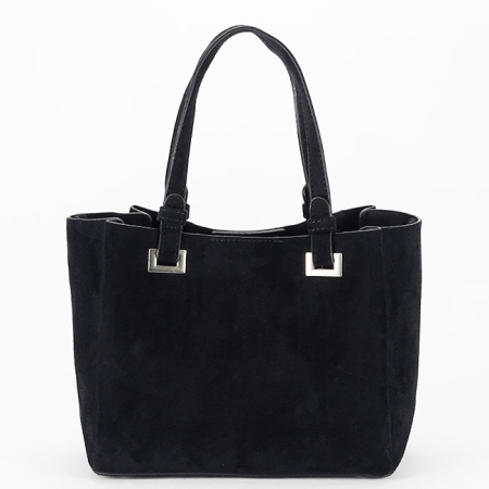 Geanta neagra din velur DIANA&CO DHJ929-2 M13 [3]